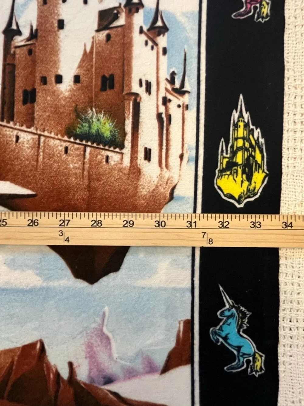 Unicorn Fantasy Tapestry Wall Hanging Y2K Dreamcore Cottagecore Decor